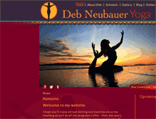Tablet Screenshot of debneubauer.com